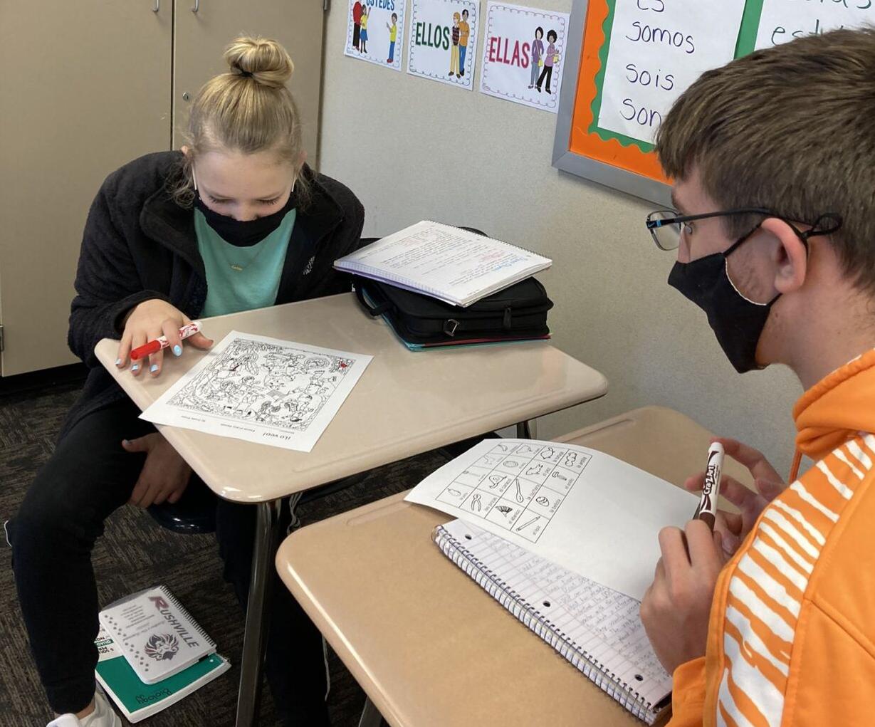 Spanish class work